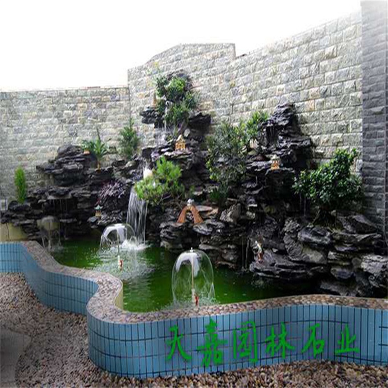 鸡西小庭院水景设计